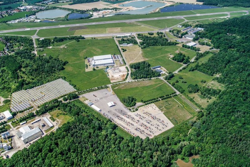 Ansicht Industriepark Nobitz Luftbild 4