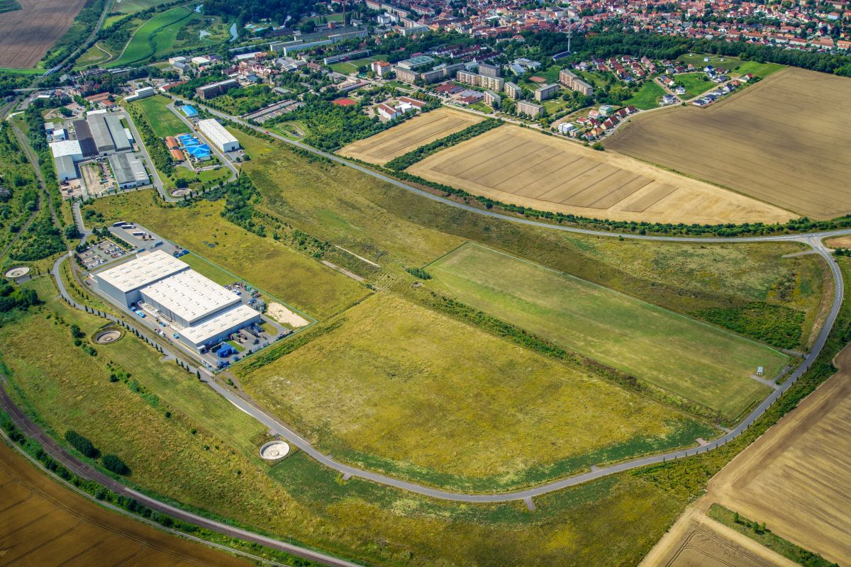 Ansicht Industriegebiet "Kyffhäuserhütte" Ansicht Industriegebiet "Kyffhäuserhütte"