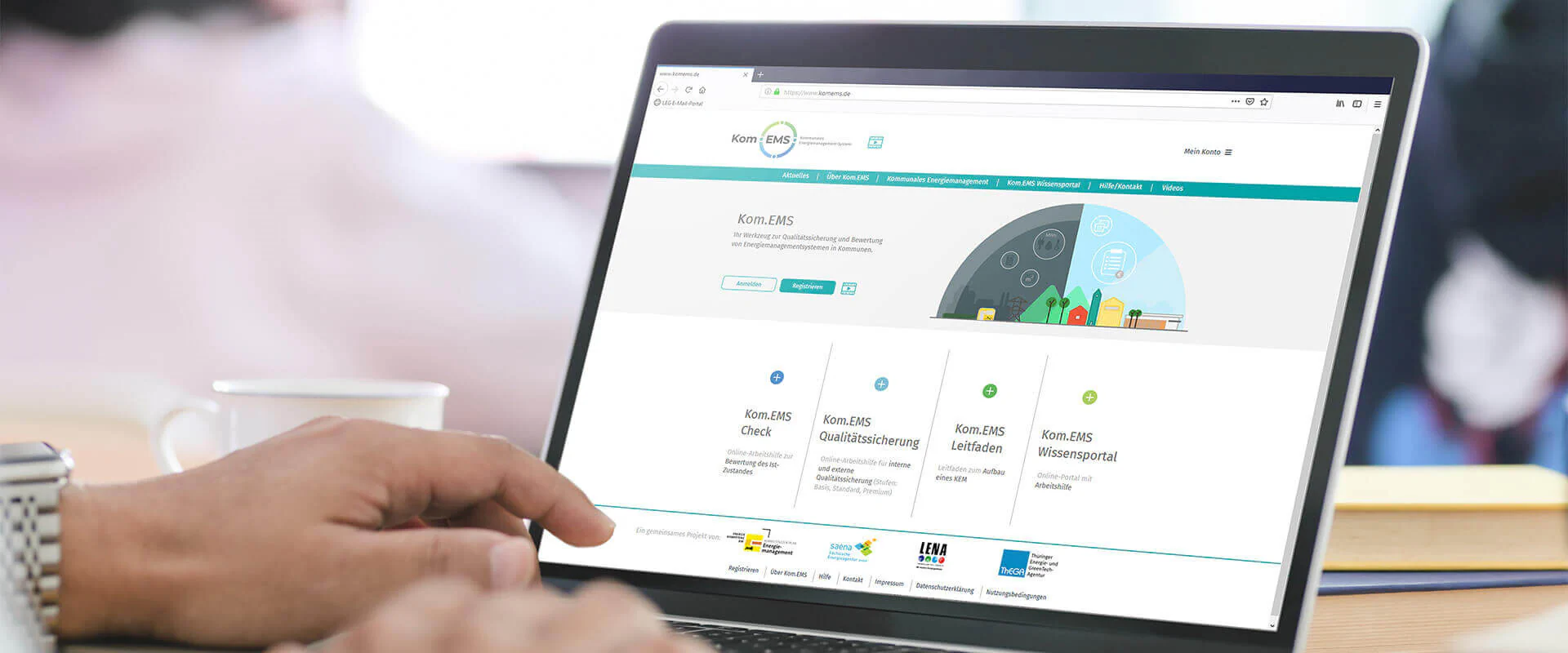 Energiespartool Kom.EMS Bildbeschreibung / description: Energiespartool Kom.EMS