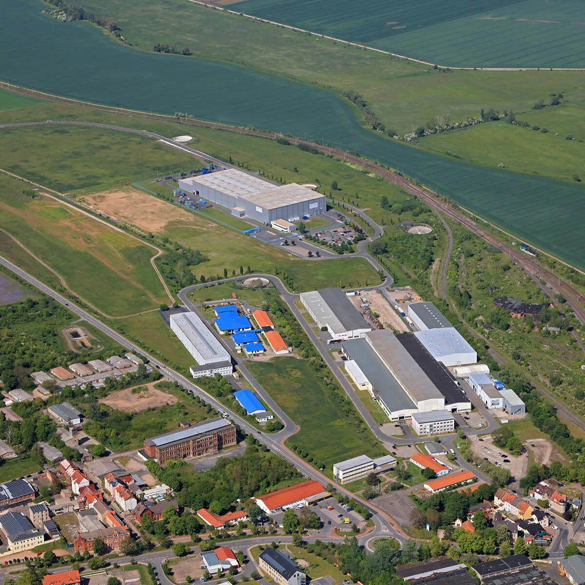 Industrie- und Gewerbegebiete entwickeln Bildbeschreibung / description: Industrie- und Gewerbegebiete entwickeln