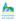 Bildbeschreibung / description: Logo Aktionsbündnis hochformat -  blaue Skyline mit grünem Bogen darüber